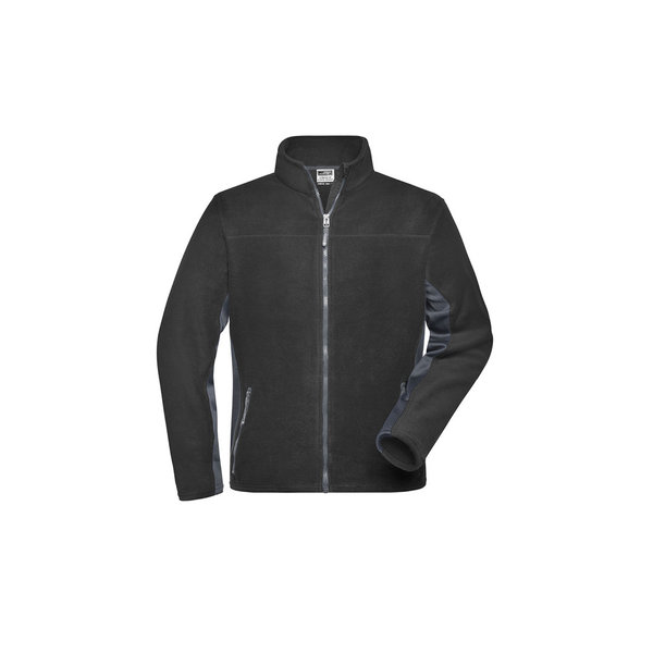 JN842 | Men's Workwear Fleece Jacket - STRONGBlack/Carbon XS