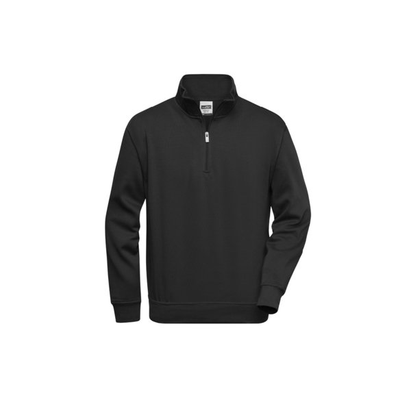 JN831 | Workwear Half Zip SweatBlack XS